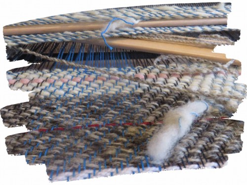 tissage laine filée main